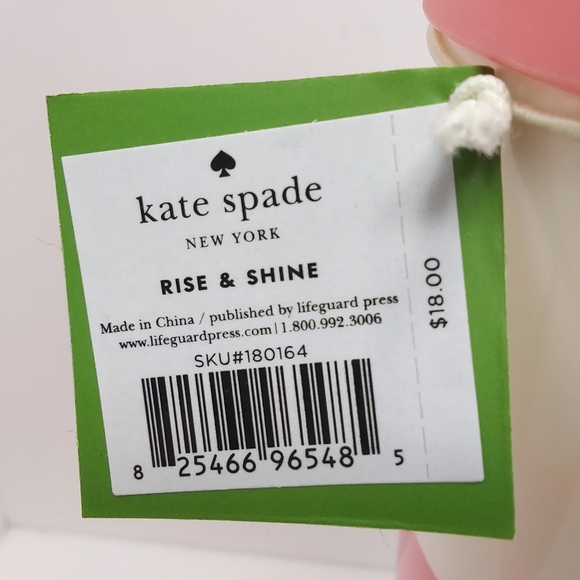 KATE SPADE Rise and Shine 16 oz Thermal Mug NWT - Picture 4 of 12